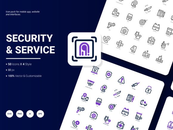 Security and Service Icon Pack: A Modern Toolkit for Digital Communication