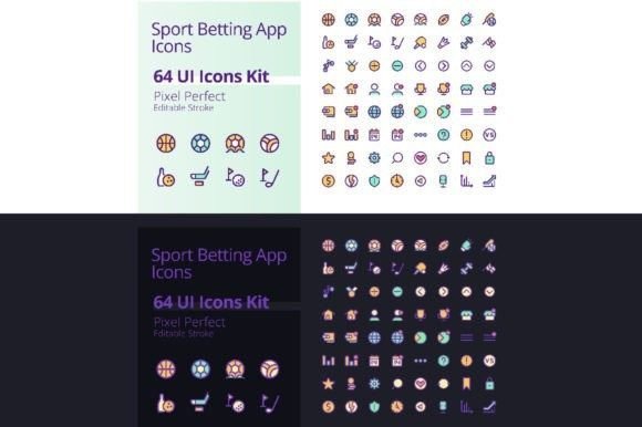 The Essential Sports Betting UI Icons Kit for Digital Designers