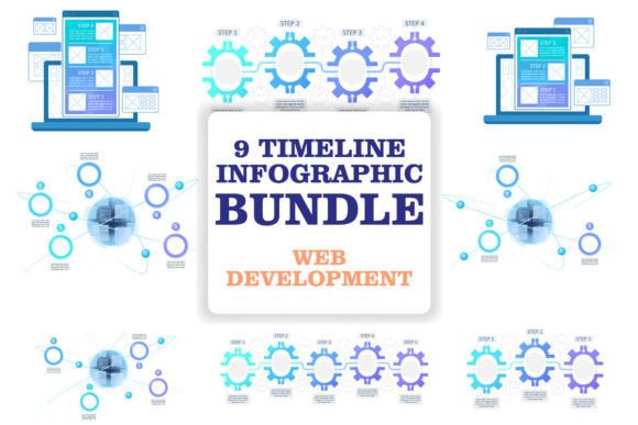 Understanding Website Infographic Chart Template Sets