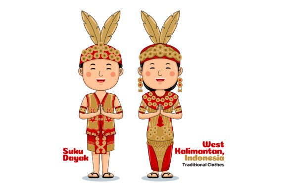 West Kalimantan Ethnic Cloth Welcome 02: A Versatile Asset for Modern Creators